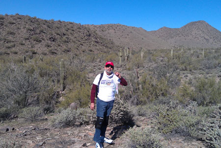 Hiking in Arizona